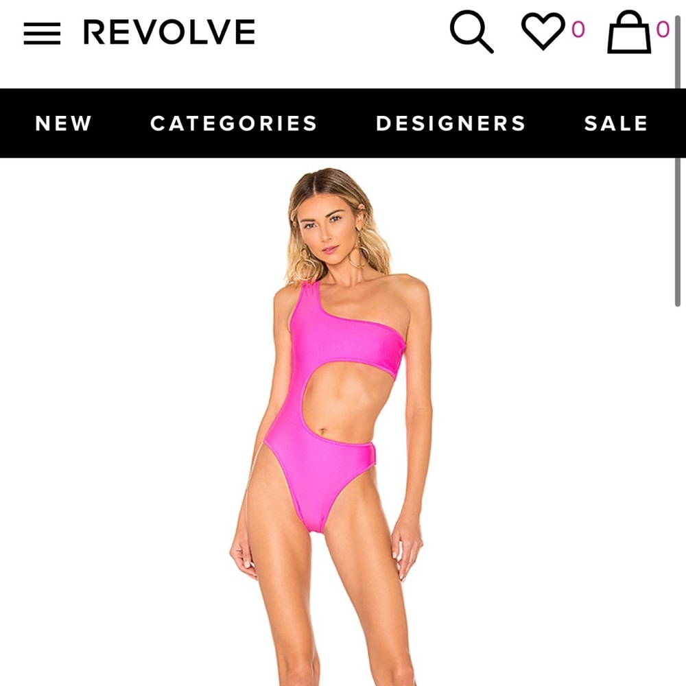 Kristin One Piece in Pink From Revolve Size XS